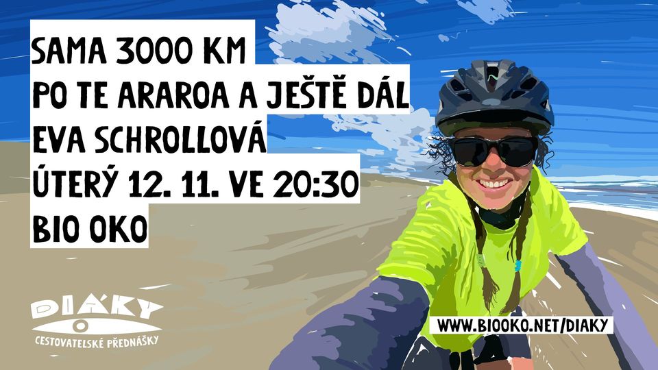 Sama 3000 km po Te Araroa a ještě dál - Eva Schrollová | Diáky