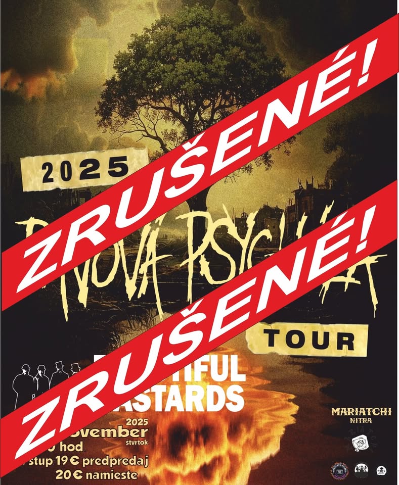 VYPREDANÉ! DAVOVÁ PSYCHÓZA * 2025 TOUR * NITRA * Mariatchi * 27.11.2025