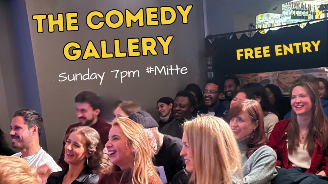Laughs & Drinks in an Art Gallery 😍 #Mitte (Kindly read event description)