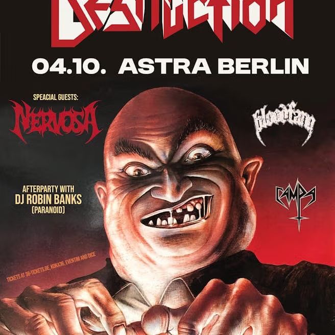 Destruction @ Astra Kulturhaus