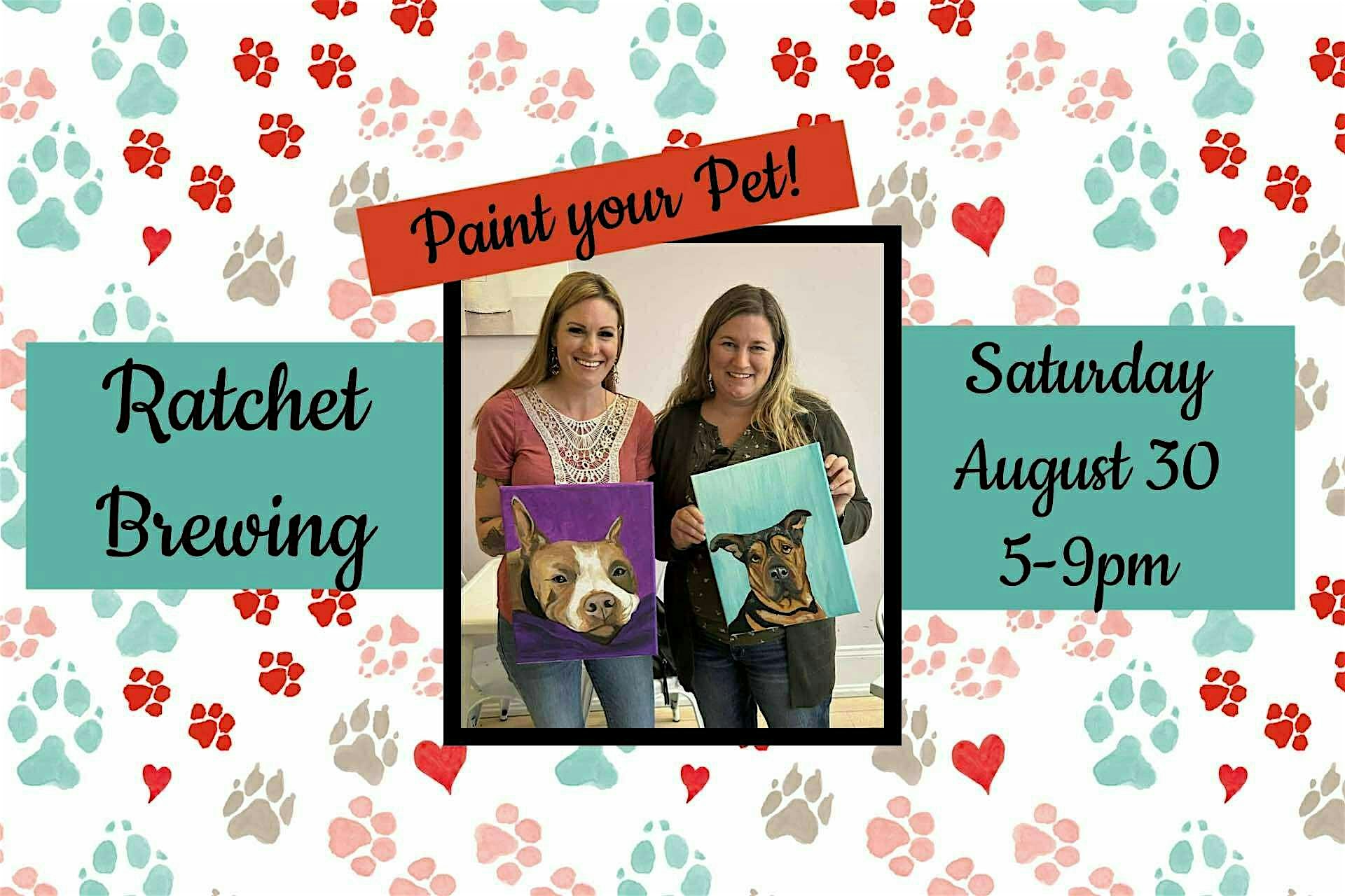 Paint Your Pet at Ratchet Brewing in Salem