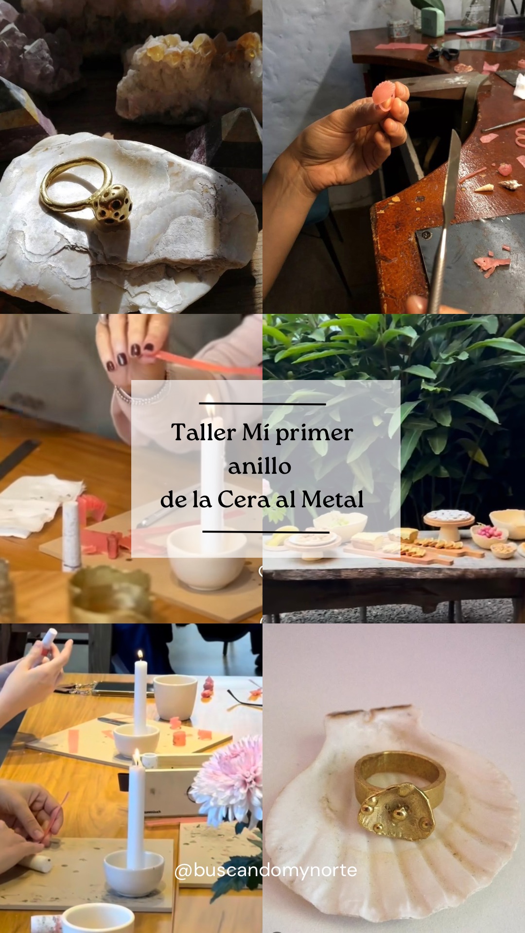 Jewelry workshop ~ wax to metal ~