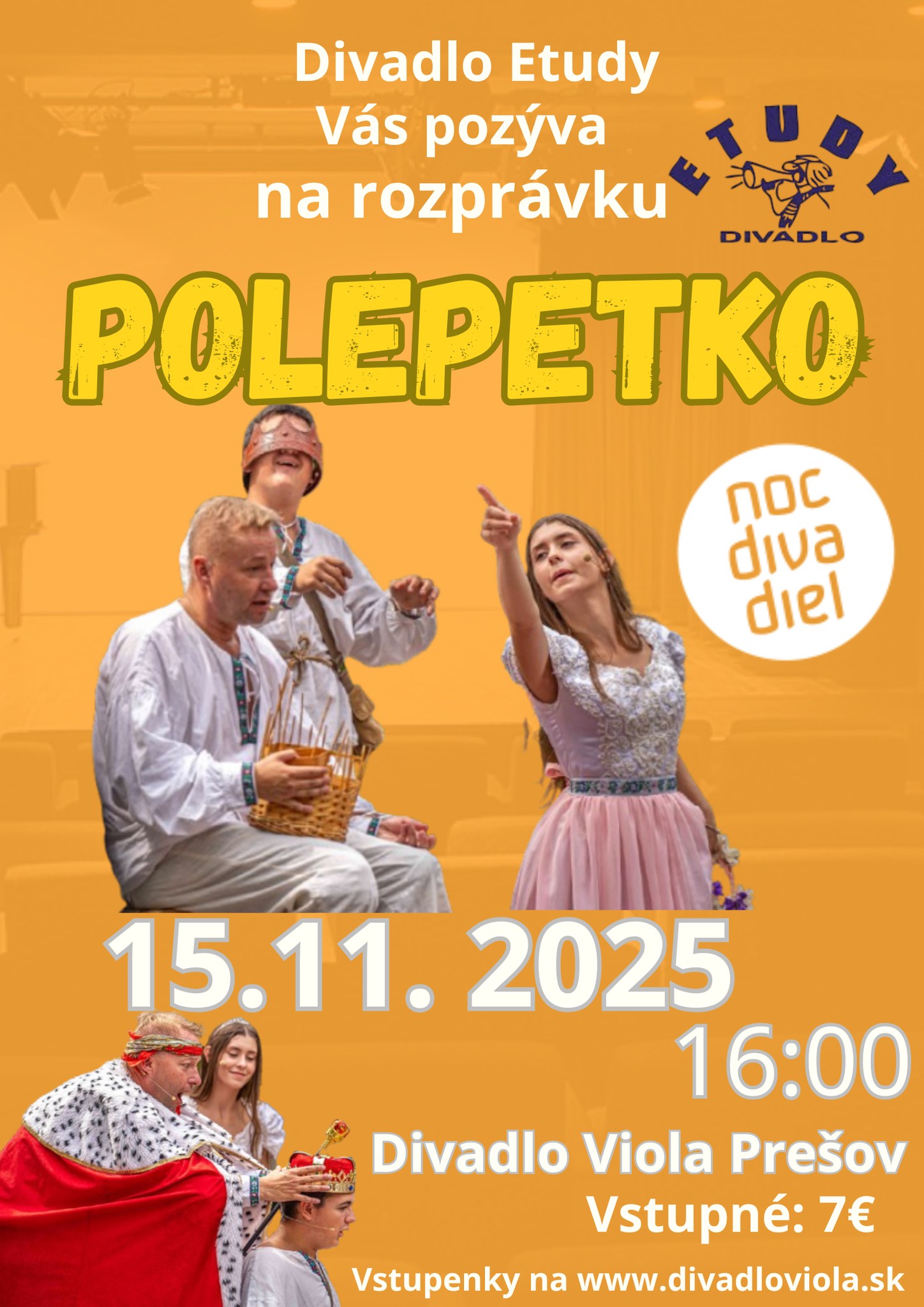 Polepetko Prešov - Noc divadiel 2025