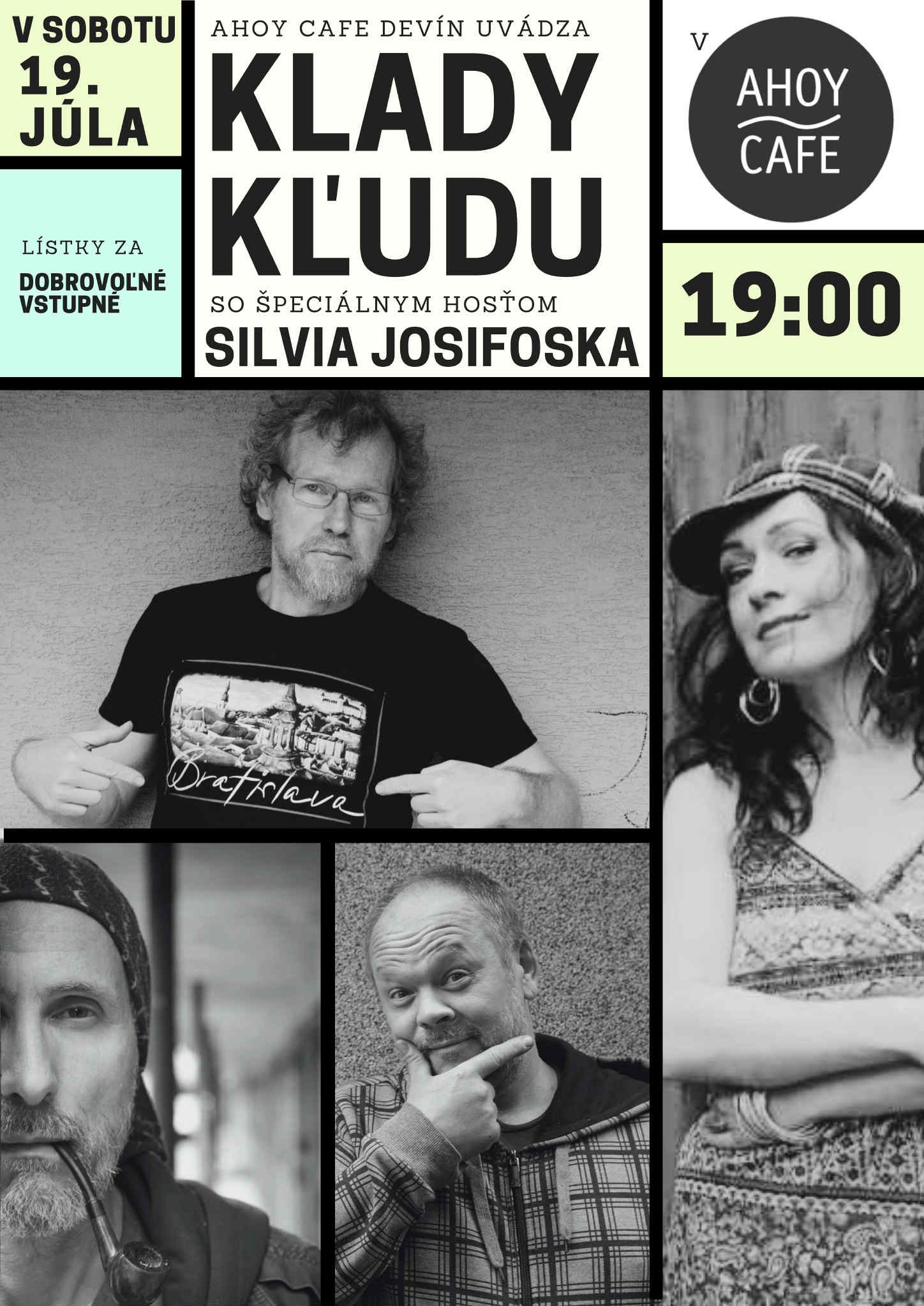 Koncertný večer s Klady kľudu a hosťom Silviou Josifoskou
