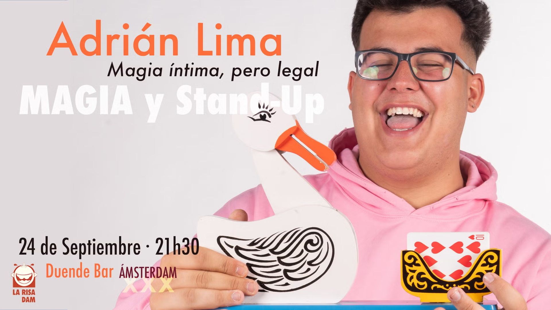 Show de Stand-Up & Magia en EsPaÑoL