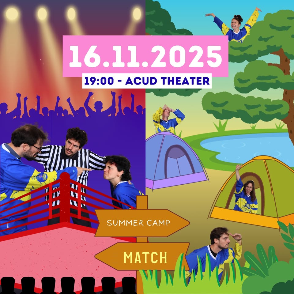 🇫🇷🇩🇪 IMPROV SHOW: MATCH + LONG FORM (Summer camp)