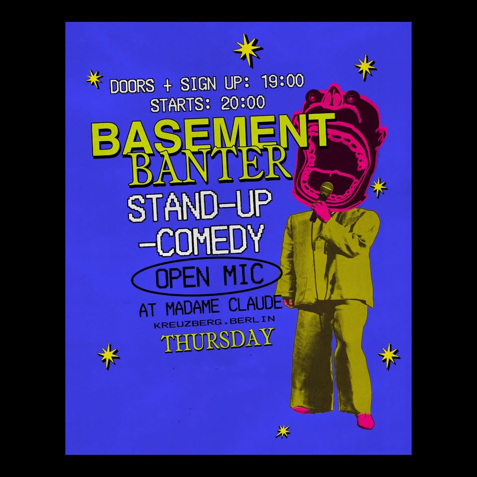 Basement Banter: Stand-Up-Comedy Open Mic Night