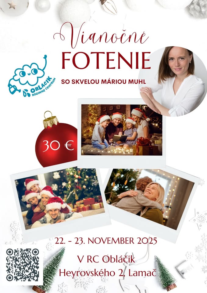 🎄 Vianočné fotenie v Obláčiku