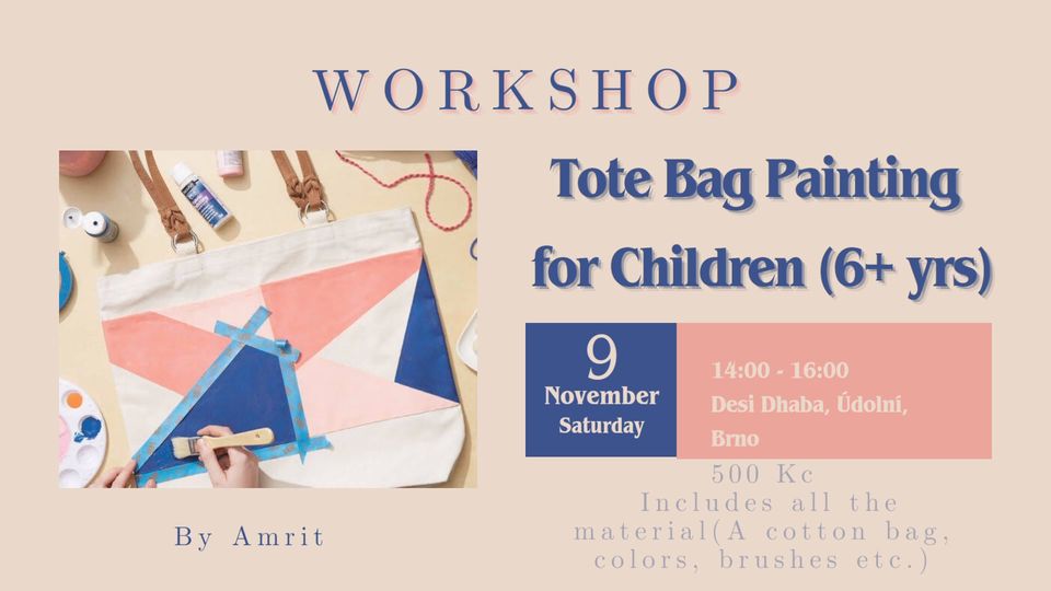 Tote Bag Painting Workshop