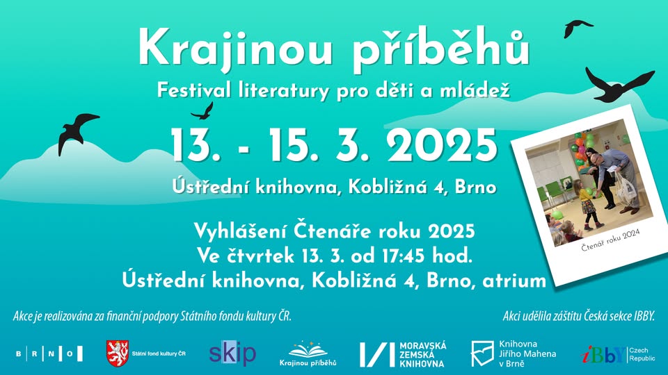 Festival literatury pro děti a mládež Krajinou příběhů