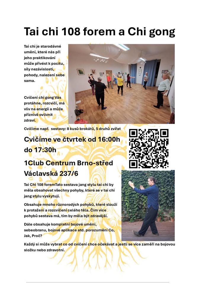 Tai chi 108 forem a Chi gong Václavská