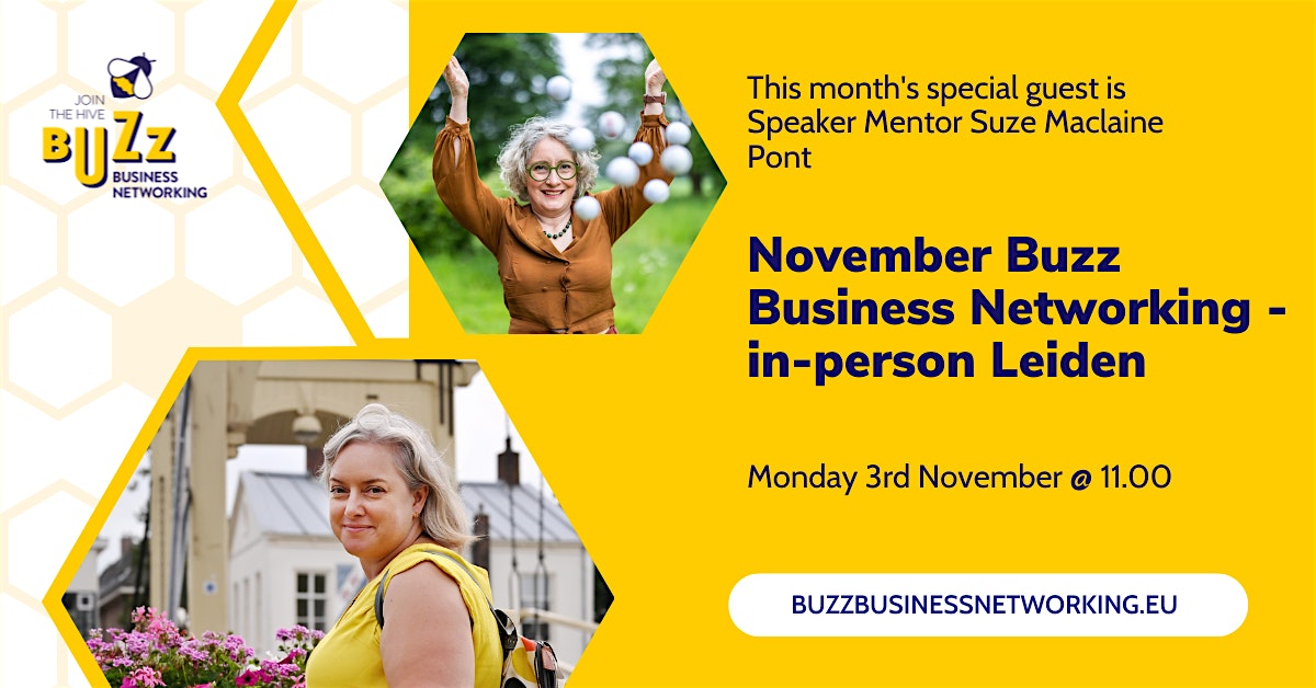 Nov 2025 Buzz Business Networking Meet Up – Leiden