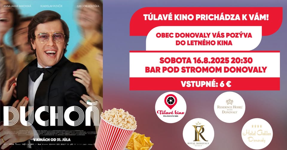 Túlavé kino prichádza na Donovaly! Premietame film Duchoň!