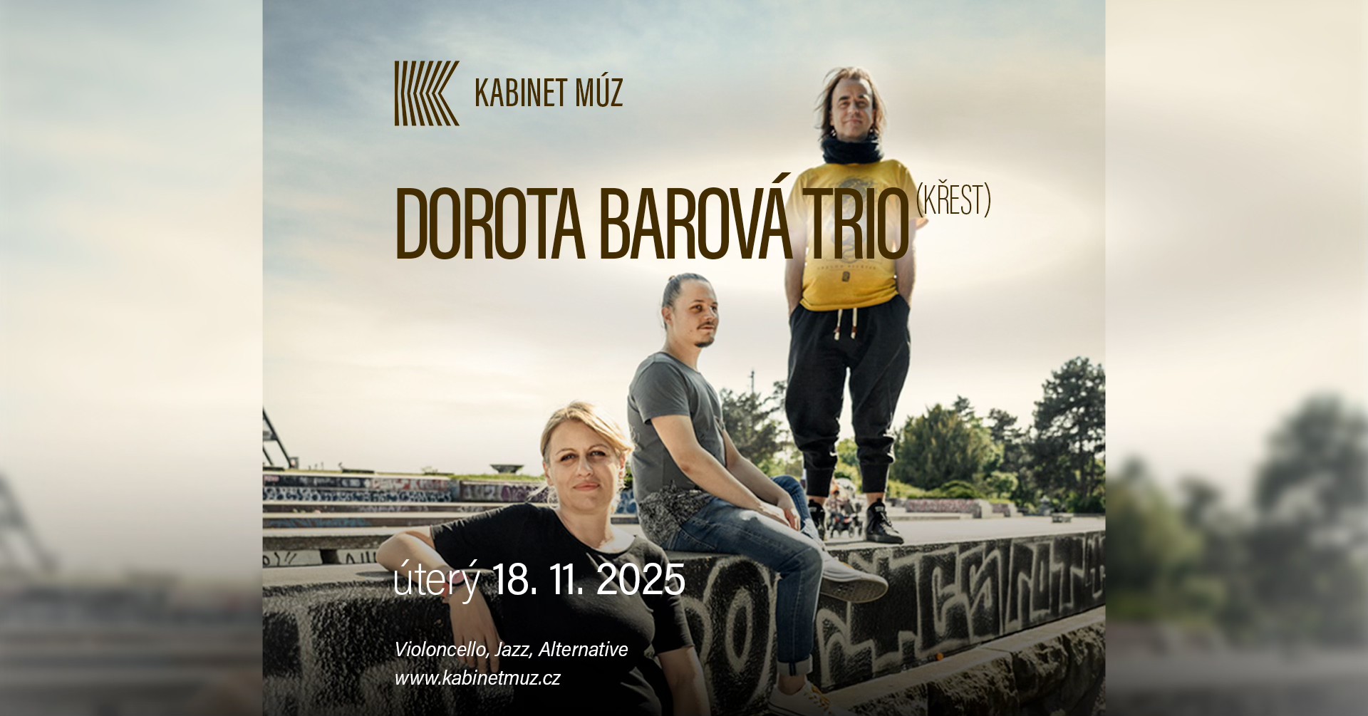 DOROTA BAROVÁ TRIO (KŘEST) | feat. MONCELLO / Kabinet MÚZ