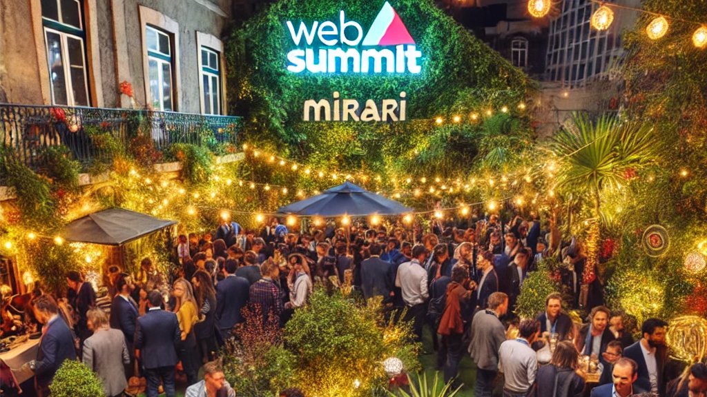 Last drinks and dance! Websummit closing hidden garden event!