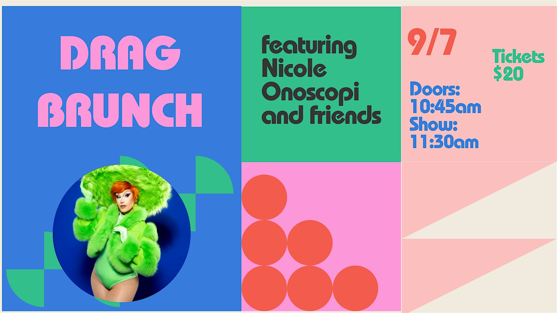 Drag Brunch with Nicole Onoscopi