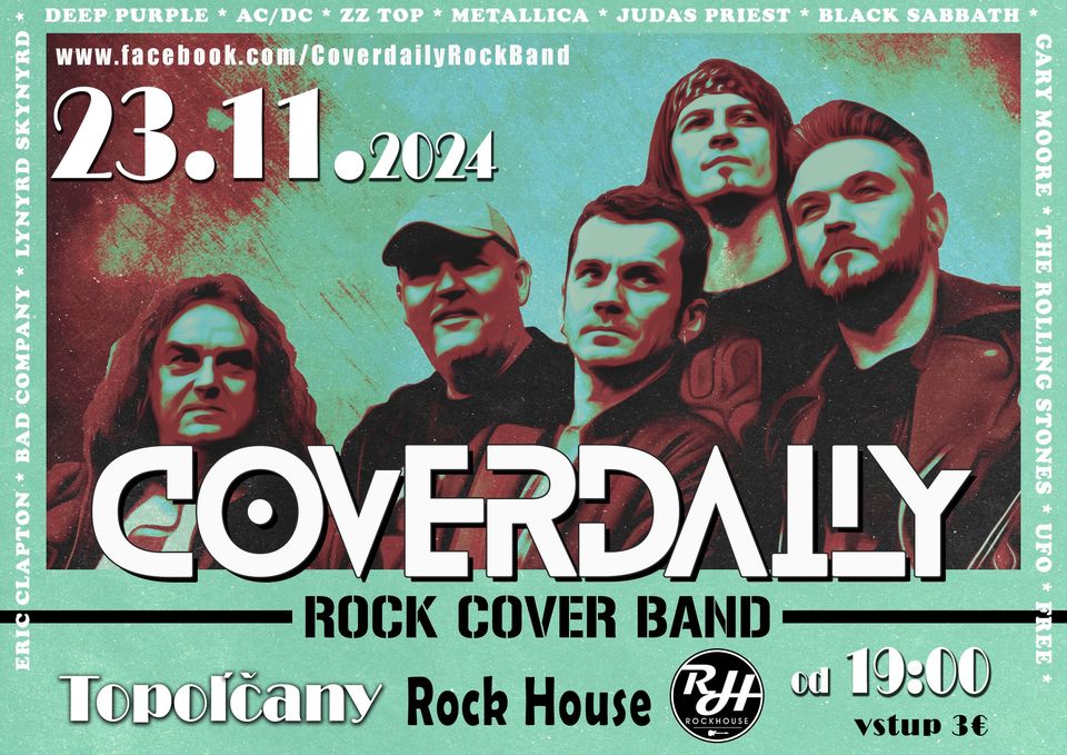 COVERDAILY v Rock House (Topoľčany) 23.11.2024