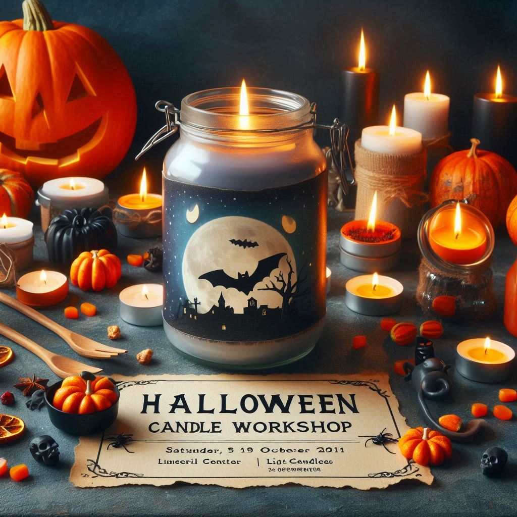 Halloween Candle Workshop with LightMeCandles