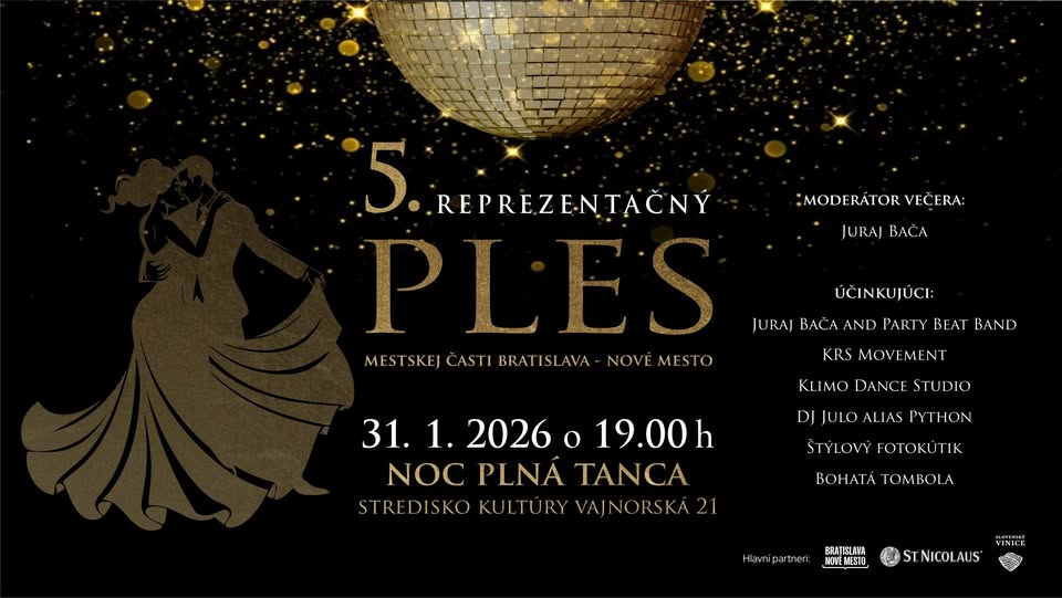 5. Reprezentačný ples mestskej časti Bratislava - Nové Mesto
