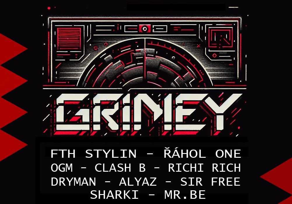 GRIMEY vol.1 w/ DRYMAN FTH ŘÁHOL ONE...