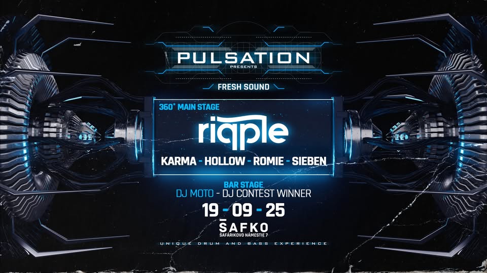 PULSATION FRESH SOUND @ ŠAFKO BRATISLAVA I DRUM&BASS EVENT
