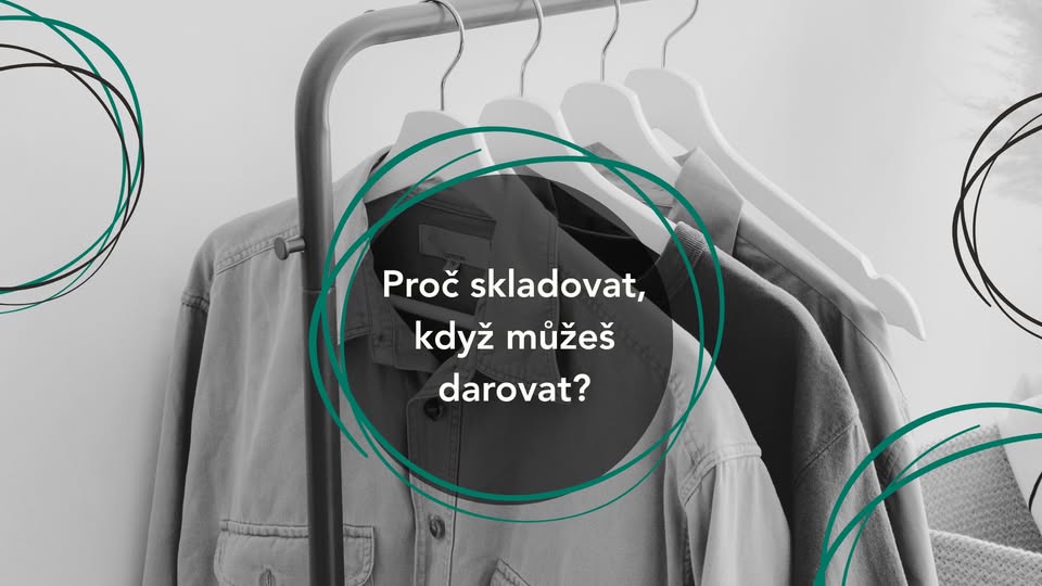 Proč skladovat, když můžete darovat? Materiální sbírka pro lidi bez domova