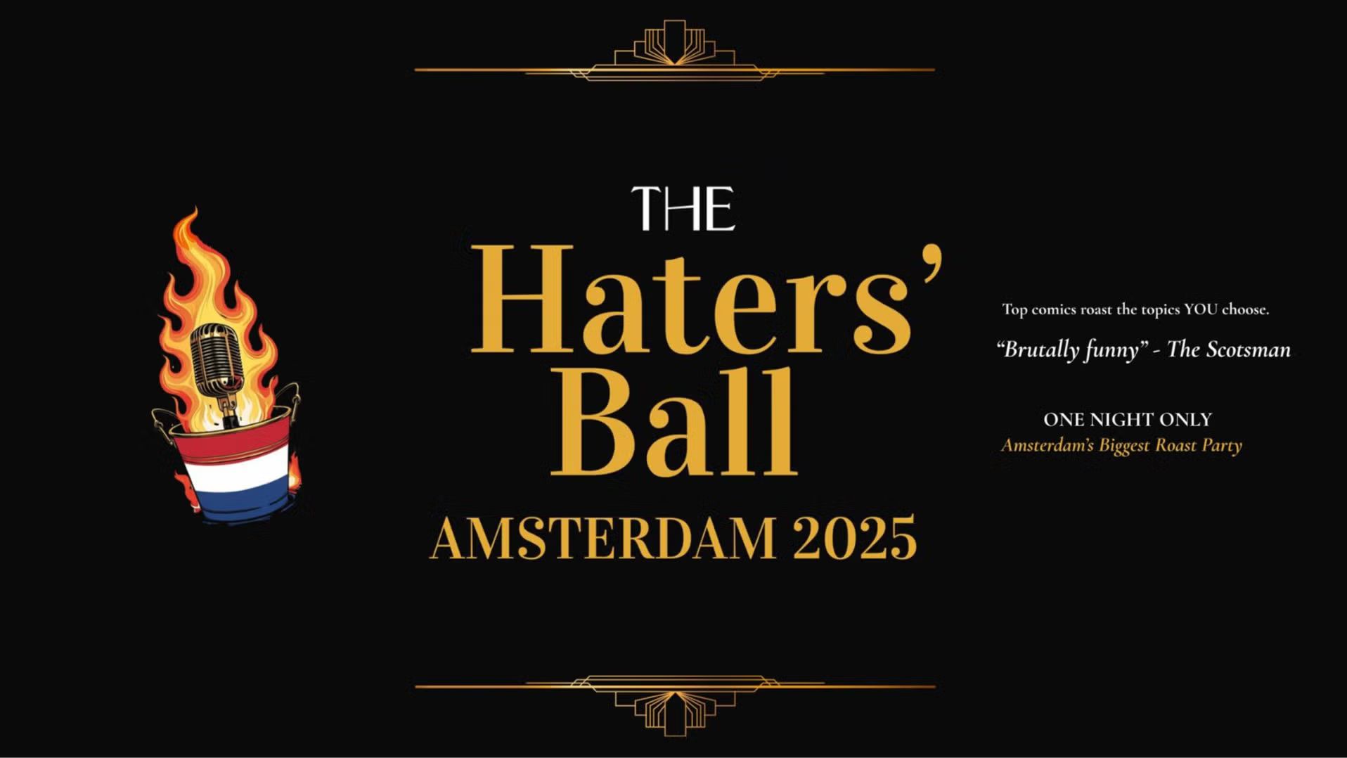 The Hater's Ball – Roast Party / Comedy Show