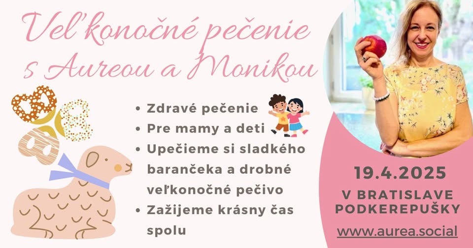 Veľkonočné zdravé pečenie s Aureou a Monikou Kleinovou