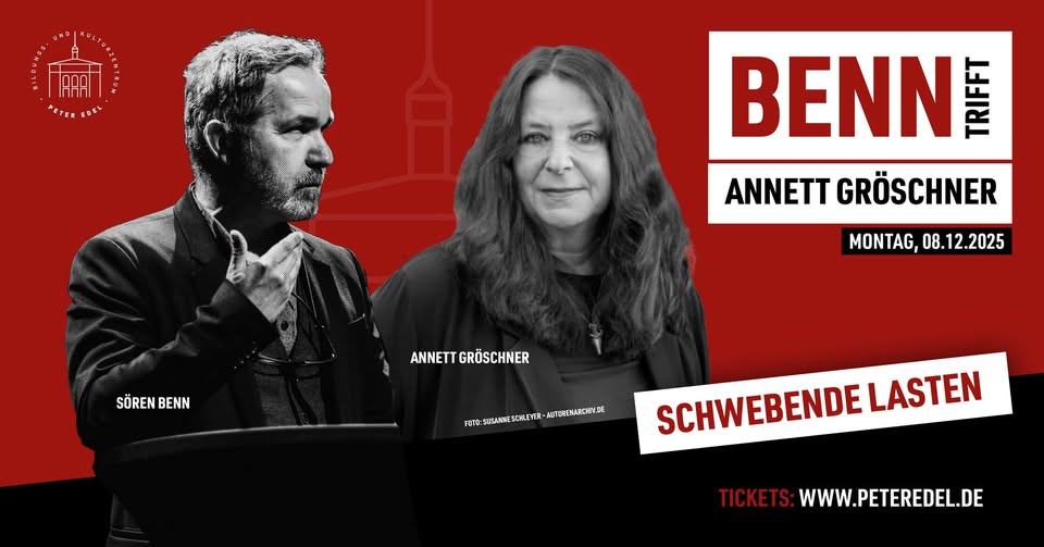 BENN TRIFFT: Annett Gröschner - "Schwebende Lasten"