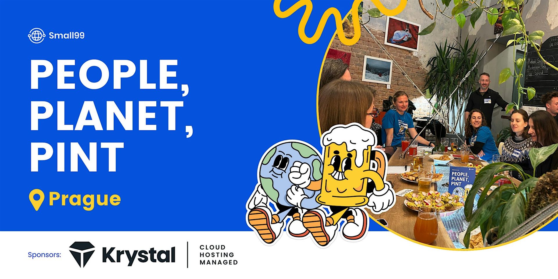 Prague - Small99's People, Planet, Pint™: Sustainability Meetup