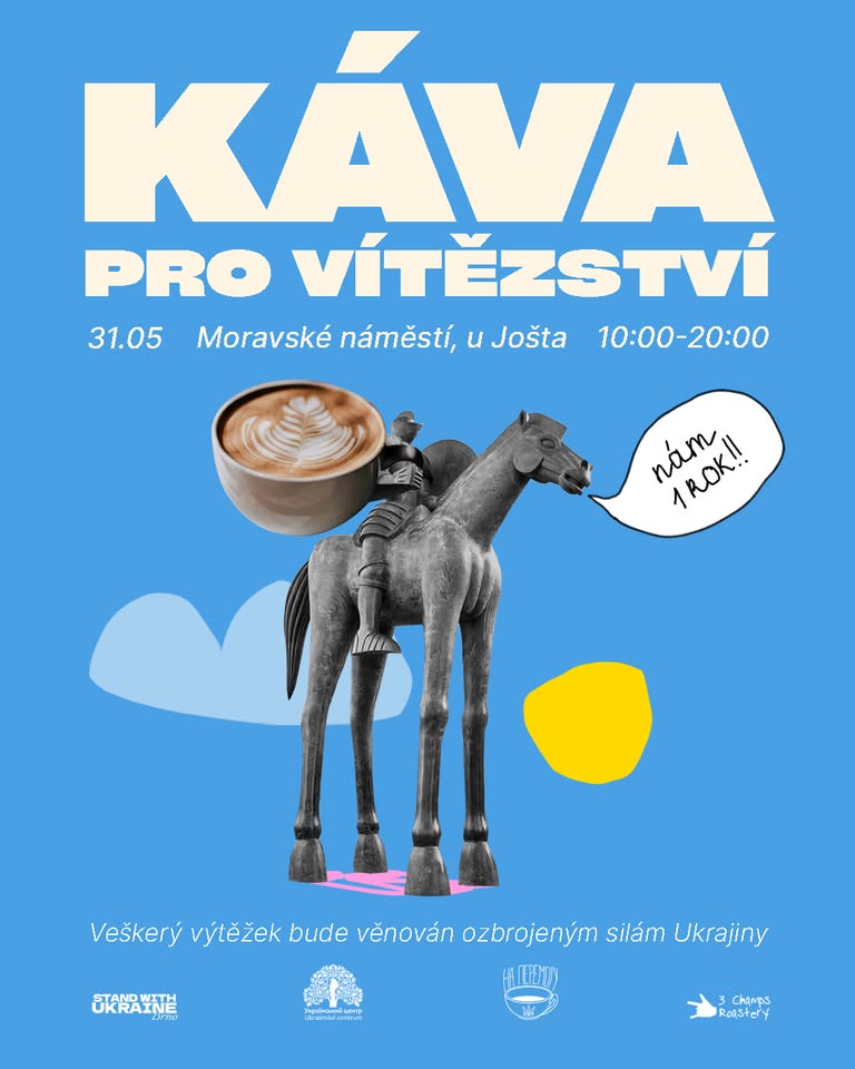Káva pro Vítězství v Brně slaví 1 rok!