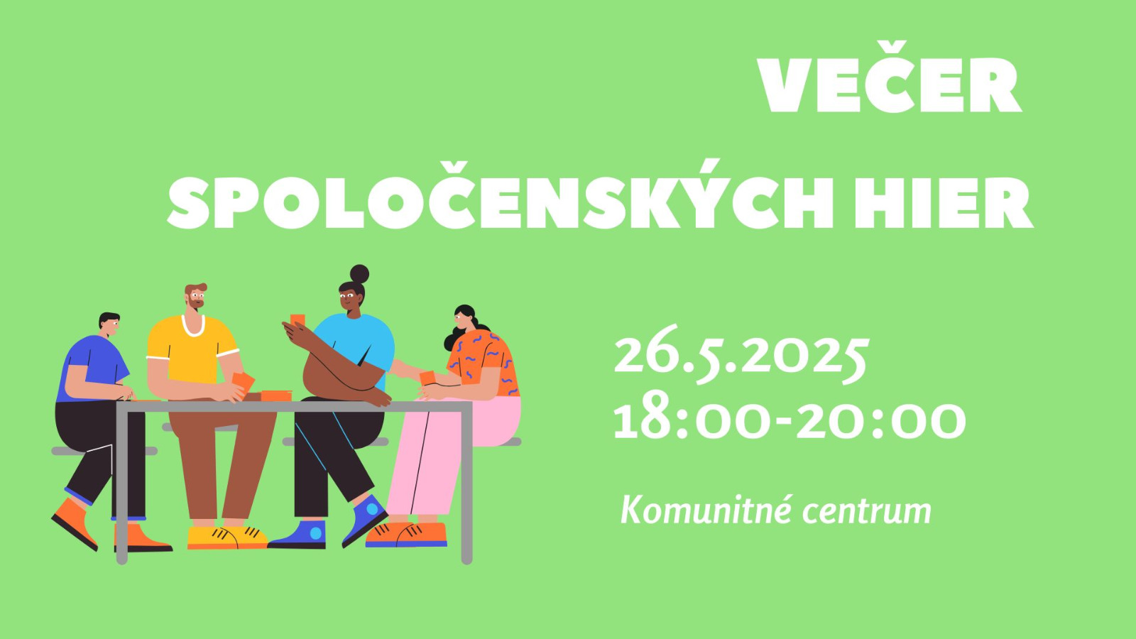 Večer spoločenských hier