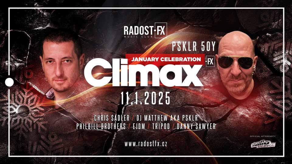 CLIMAX FX: JANUARY CELEBRATION • RADOST FX • 11.1.2025