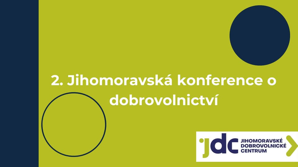 2. Jihomoravská konference o dobrovolnictví