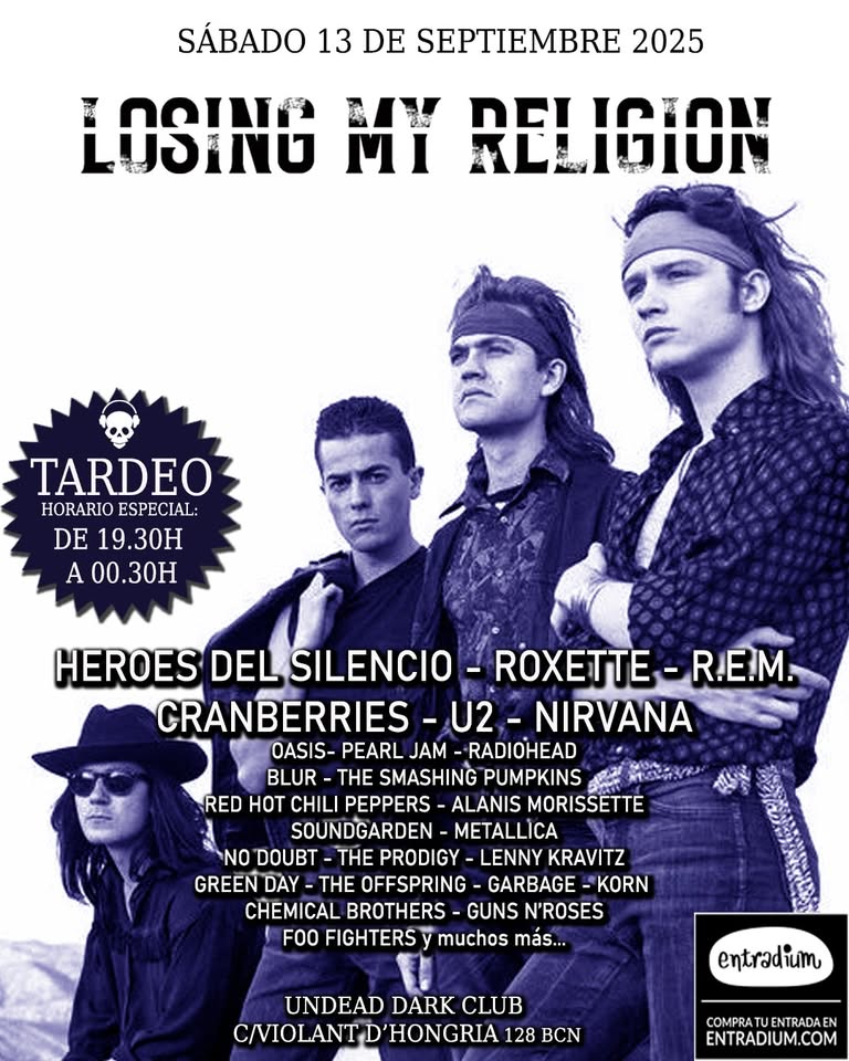 <TARDEO> Losing My Religion 🎵