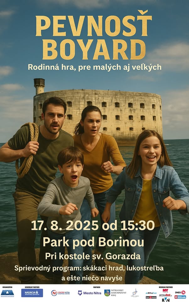 Pevnosť Boyard - Rodinná hra pre malých, aj veľkých