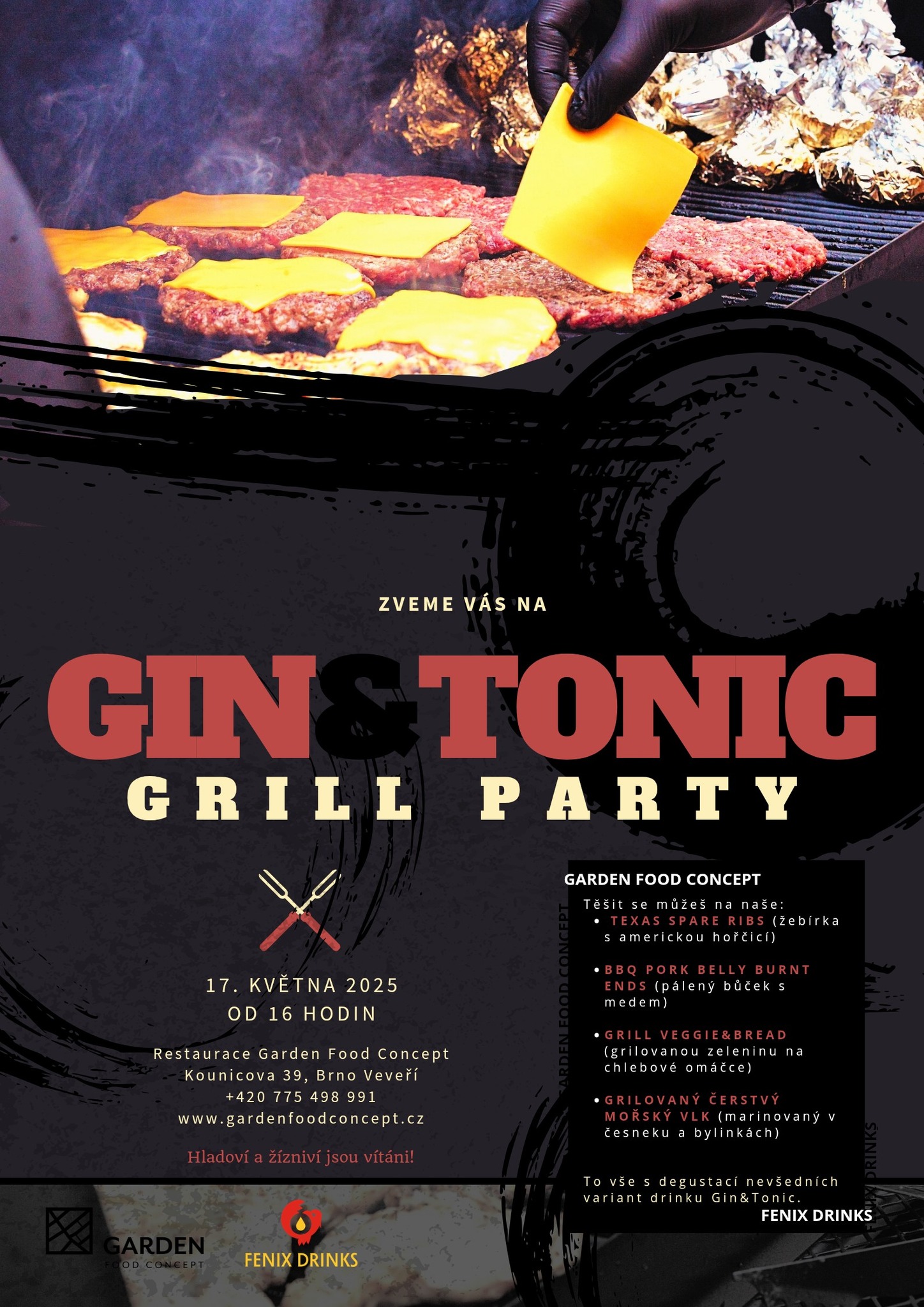 GIN&TONIC GRILL PARTY V GARDEN FOOD CONCEPT