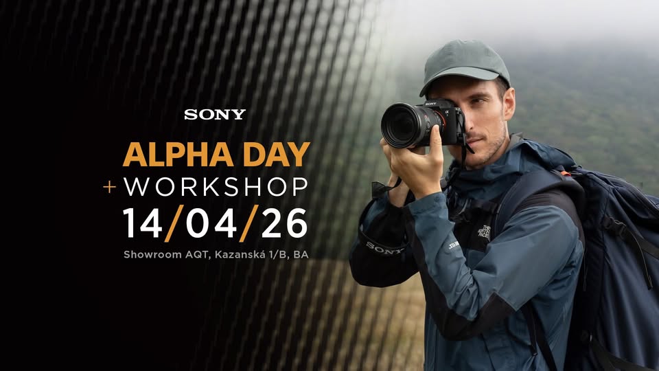 Spoznaj svet Sony v AQT na Alpha Day 14.4.