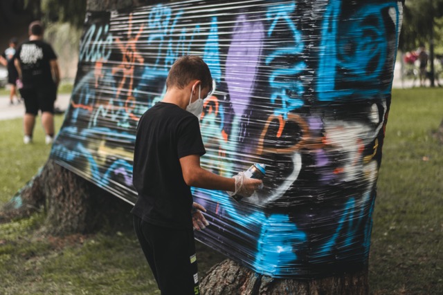 Deň deťom / Galimatiáš pre deti od 8 rokov / Street art workshop