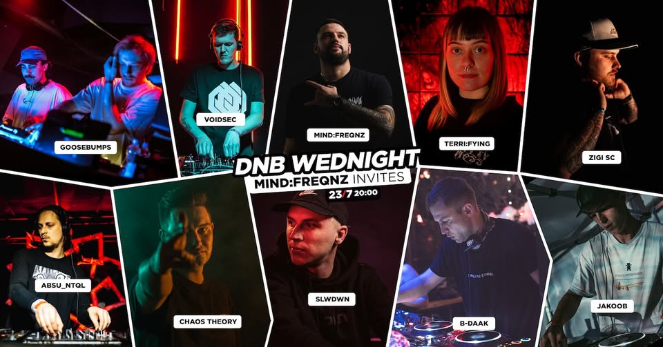 DNB WEDNIGHT: MIND:FREQNZ INVITES  ∞ ROXY PRAGUE