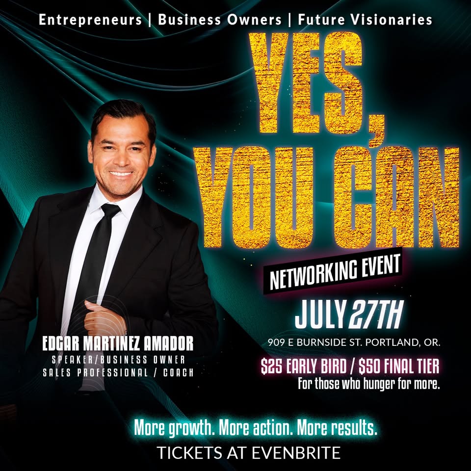 YES, YOU CAN! Networking event