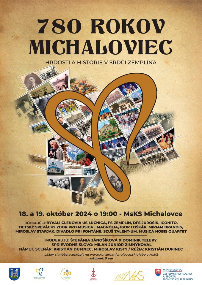 780 ROKOV MICHALOVIEC - HRDOSTI A HISTÓRIE V SRDCI ZEMPLÍNA