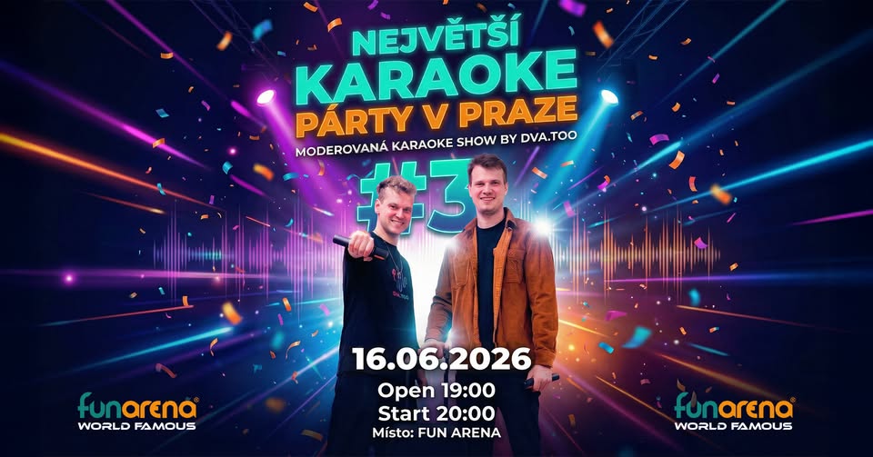 🔥 NEJVĚTŠÍ KARAOKE PÁRTY V PRAZE #3! 🔥