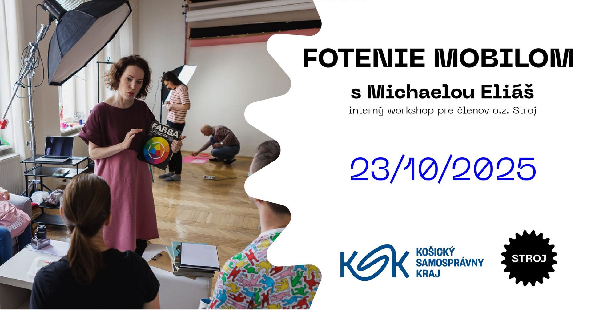 Interný workshop - Fotenie mobilom s Michaelou Eliáš