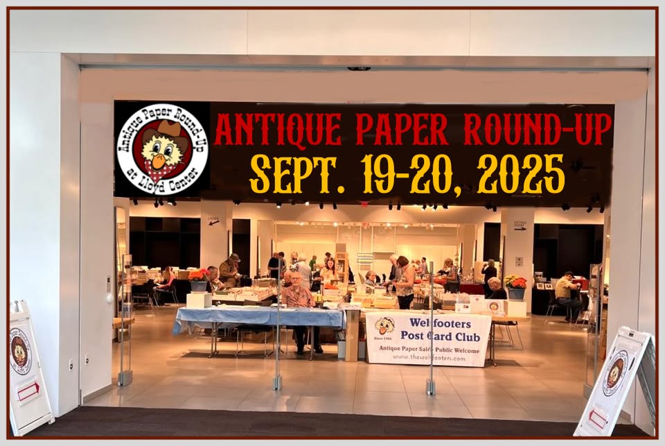 Antique Paper Round-Up at Lloyd Center