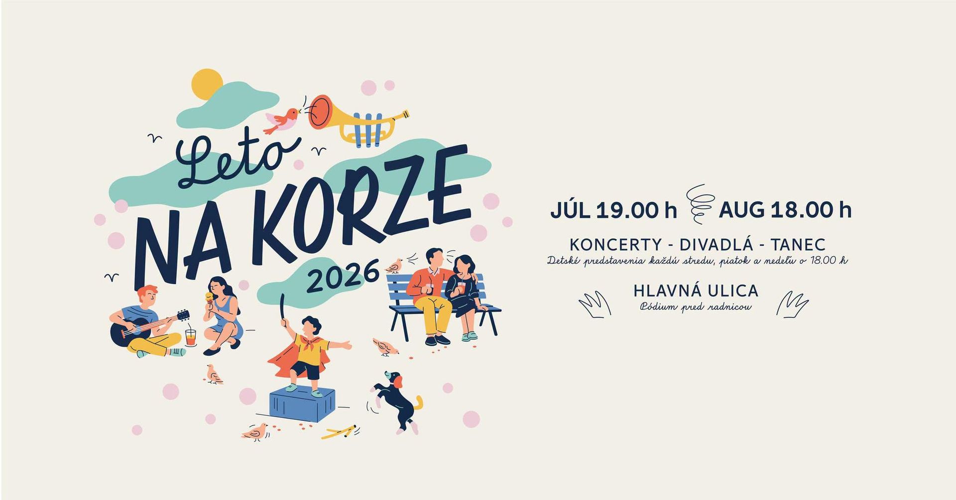Dlhý, široký a bystrozraký / Divadlo Dvor zázrakov - Leto na korze 2026