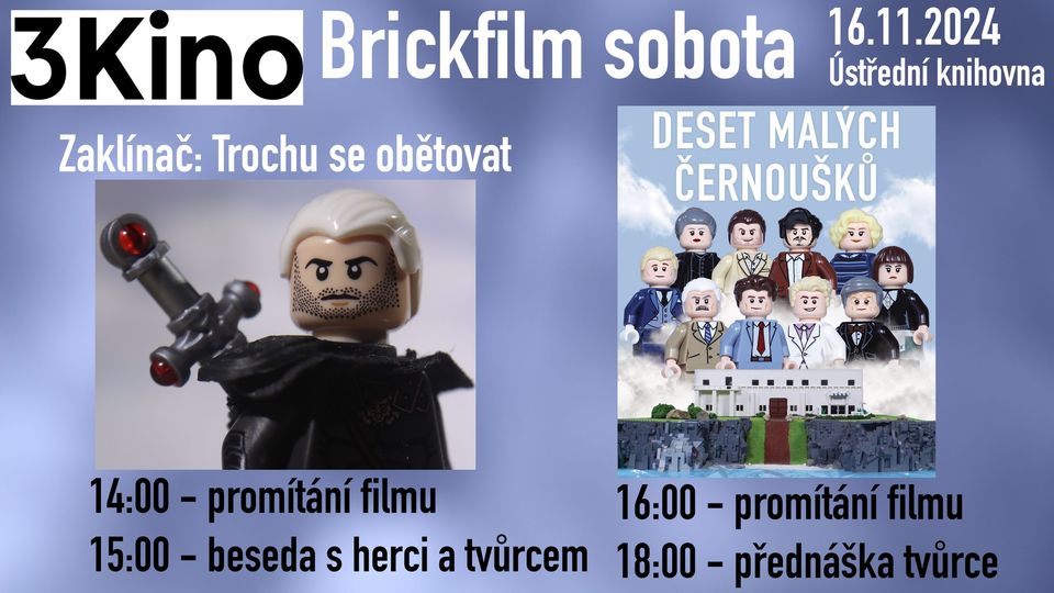 3kino uvádí: Brickfilm sobota