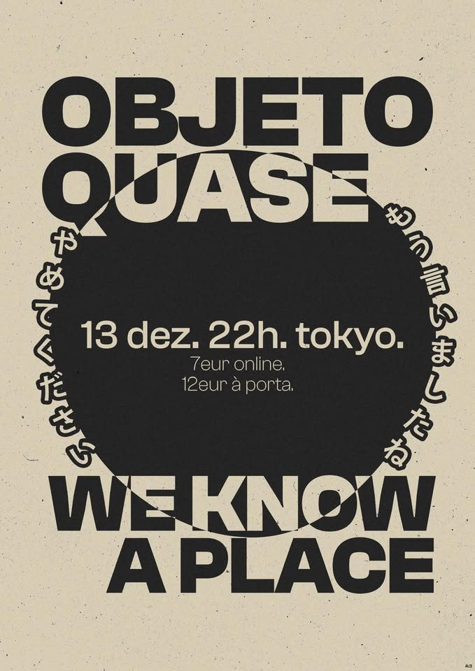 We Know a Place no Tokyo