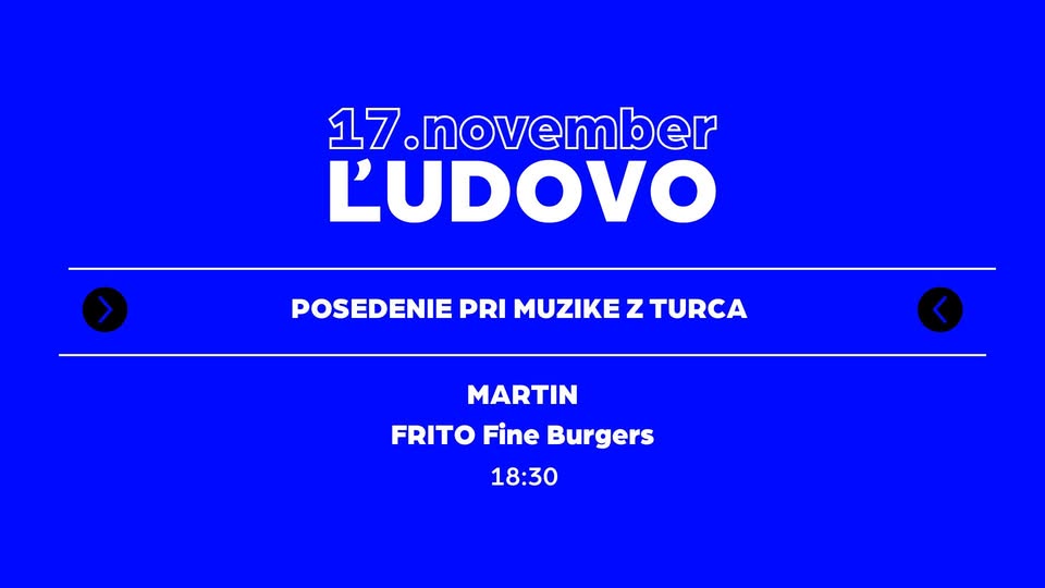 17. november ľudovo Martin - Posedenie pri muzike z Turca