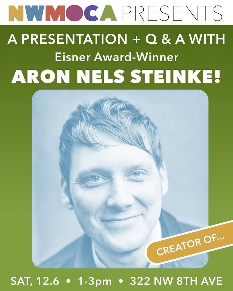 Meet Eisner Award-winner ARON NELS STEINKE!
